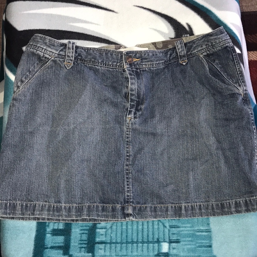 Denim Mini Skirt!